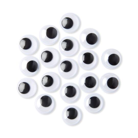 12 Packs: 108 ct. (1,296 total) 14mm Flat Back Wiggle Eyes Value Pack by Creatology™